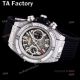 Hublot Big Bang Steel Diamonds Black Rubber Strap Replica Watches (2)_th.jpg